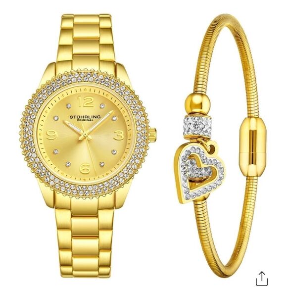 STŰHRLING ORIGINAL Women's Vogue Watch and Bracelet - Picture 1 of 4